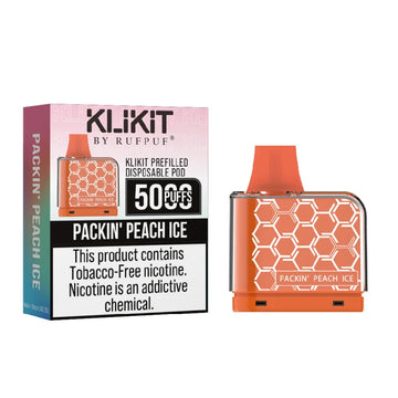 Rufpuf Klikit Packin Peach Ice Disposable vape